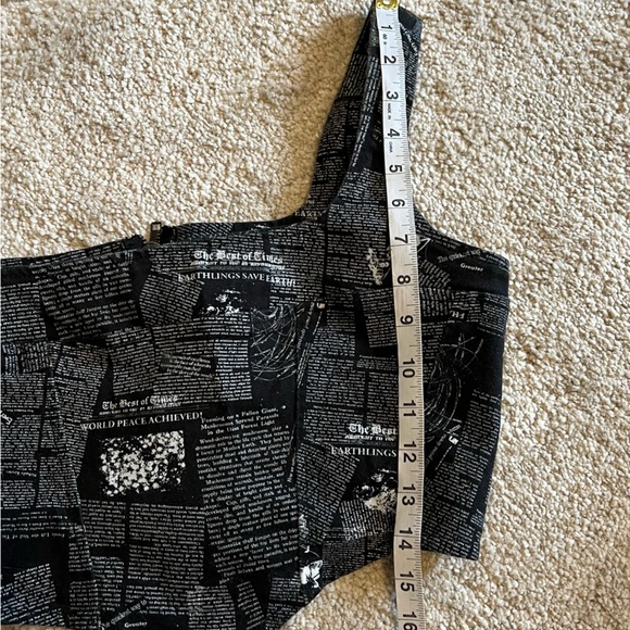 Reformation Raya Naked Lunch Denim Bustier Top - Picture 9 of 10